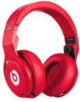 Red Wireless Headphones