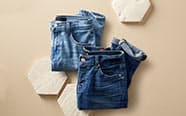 Classic Wash Denim Jeans